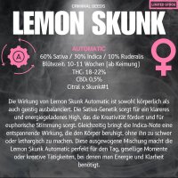 Criminal Seeds Lemon Skunk Auto Fem 3St.