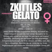 Criminal Seeds Zkittles Gelato Fem 3St.