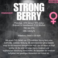 Criminal Seeds Strong Berry Cali Limited Fem 3St.