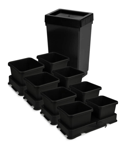 Autopot Komplettsystem, easy2grow 8 (8x 8,5 l Töpfe mit 47 l Tank und Schlauch)