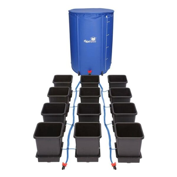 Autopot System, 1Pot 12 Töpfe 15 l  (mit 100 l Flexi-Tank und Schlauch)