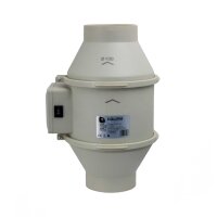 Caluma Axiallüfter, ø 100 mm, zweistufig, 225/295 m³/h