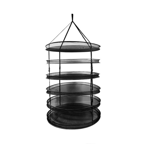 Caluma Trockennetz, Ø 90 cm, 6 Etagen, (clip- & faltbar)