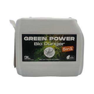 S&R Organics Green Power 5in1 Bio Dünger 3 Liter