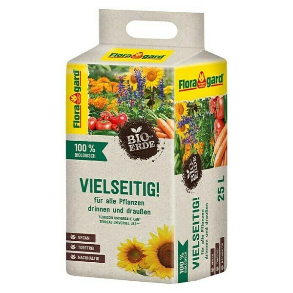 Floragard Bio-Erde Vielseitig 25 Liter