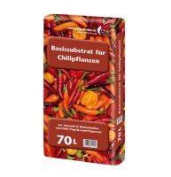 Floragard Basissubstrat für Chilipflanzen 70L