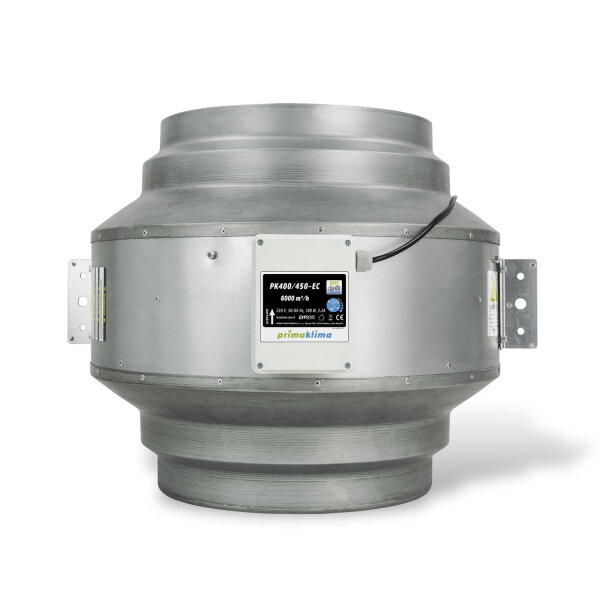 Prima Klima Blueline Ventilator 6000 m³/h PK400/450EC  RJ45