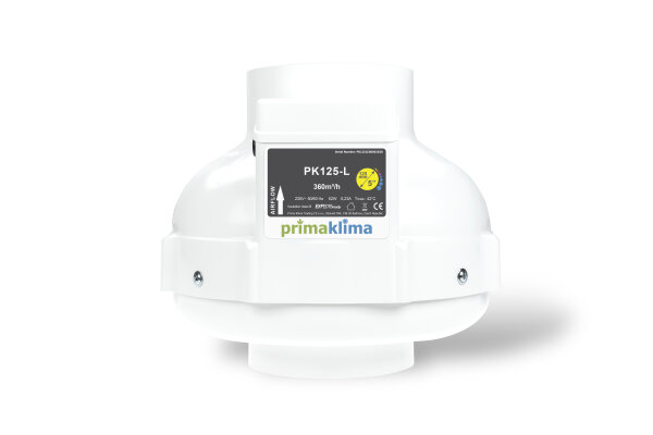 Prima Klima I Speed radial Ventilator 125L 360m³/h