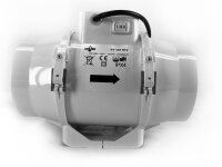 Taifun 2 Speed Inline Ventilator 220/280m³/h 125mm Flansch