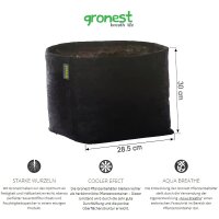 Gronest Stofftopf 25L 28.5 x 28.5 x 30 cm