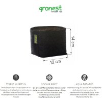 Gronest Stofftopf 2L 12 x 12 x 14 cm