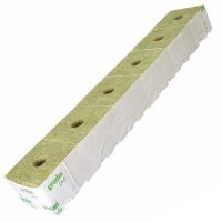 Grodan Steinwollblock 10x10x6,5cm VE 216stk kleines Loch
