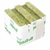 Grodan Steinwollblock 7.5 x 7.5, gr. Loch VE384 Stk.