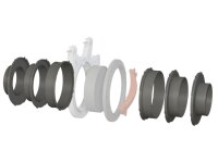 Secret Jardin Connector 100mm für Ducting Flange 16