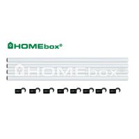 Homebox Stangen Set 80 Fixture Poles 16mm