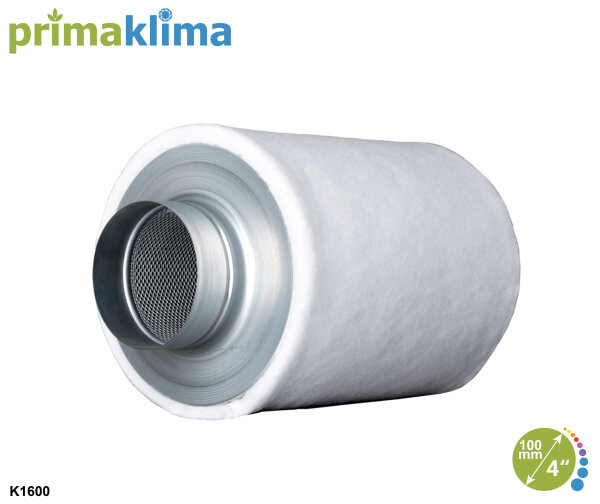 Prima Klima K1600 INDUSTRY Edition Carbon Filter 180m³/h 100mm Flansch