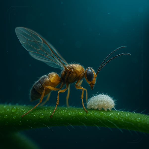 Schlupfwespe Leptomastix dactylopii