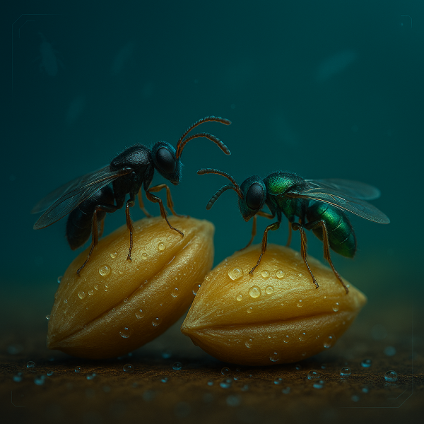 Lagererzwespen Lariophagus + Anisopteromalus 6 x 40 St.