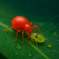 Raubmilben Phytoseiulus persimilis gegen Spinnmilben