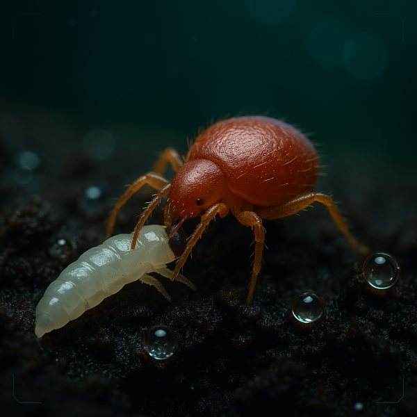 Raubmilbe Macrocheles robustulus 50000 Stück