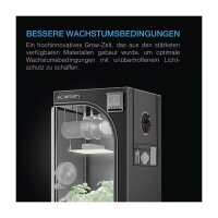 AC Infinity CLOUDLAB 722, Advance Grow Zelt 60x60x180cm