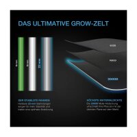 AC Infinity CLOUDLAB 722, Advance Grow Zelt 60x60x180cm