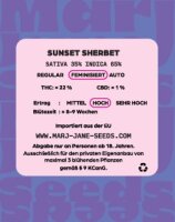 Marj Jane Sunset Sherbet Fem. 3St.