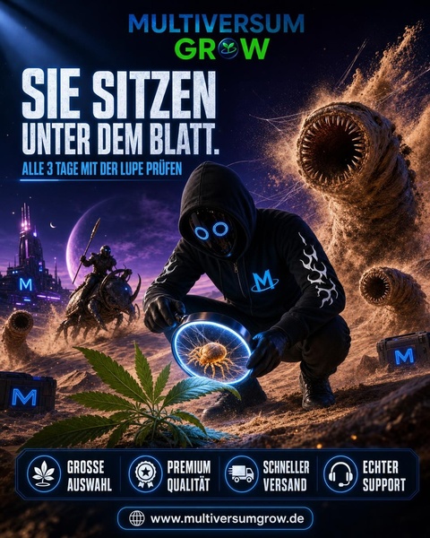 Spinnmilben siehst du fast nie – nur ihre Spuren. 🔍

Erst feine helle Sprenkel auf der Bla