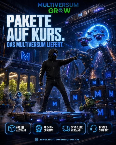 Im Multiversum sind die Pakete schon unterwegs, während du noch überlegst, wo das neue Zel