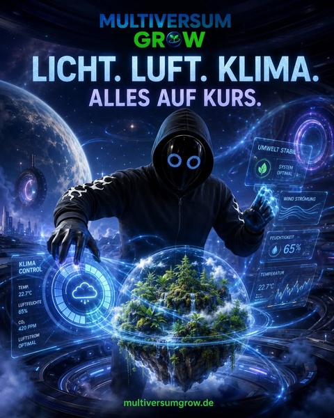 Im Grow-Multiversum läuft nichts zufällig. 🌌💙

KingMad kalibriert heute Licht, Luft und Kl