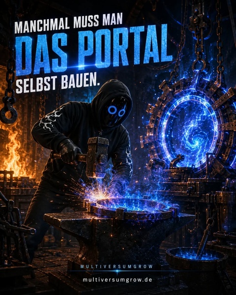 Im Multiversum wartet man nicht auf das nächste Abenteuer. 🌌⚡

Man baut es einfach selbst.