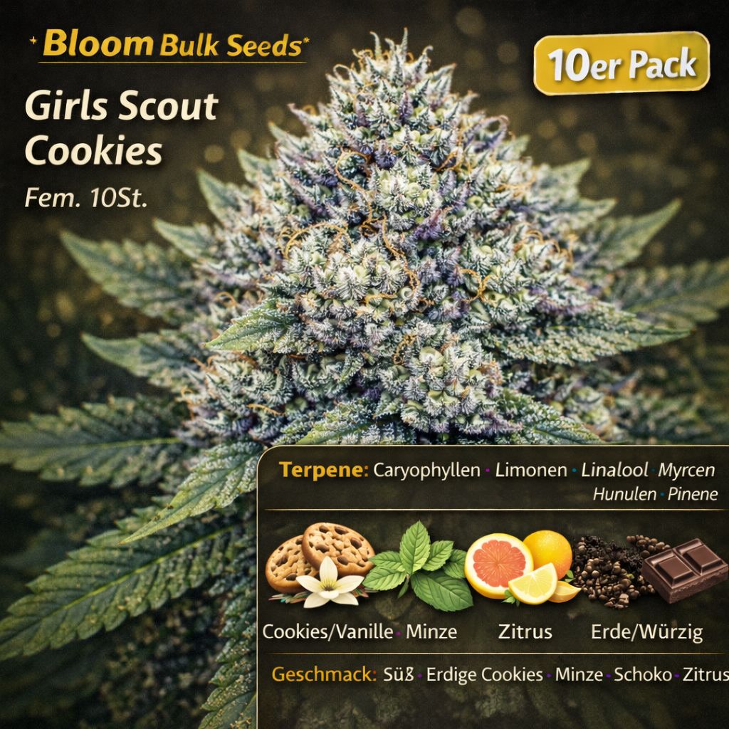 Bloom Bulk Seeds Girls Scout Cookies Fem 10St. – Ansicht 3