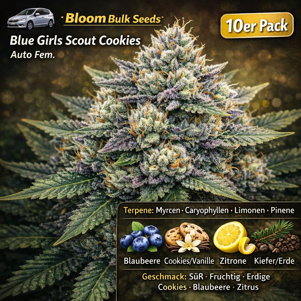 Bloom Bulk Seeds Blue Girls Scout Cookies Auto Fem 10St. – Ansicht 3