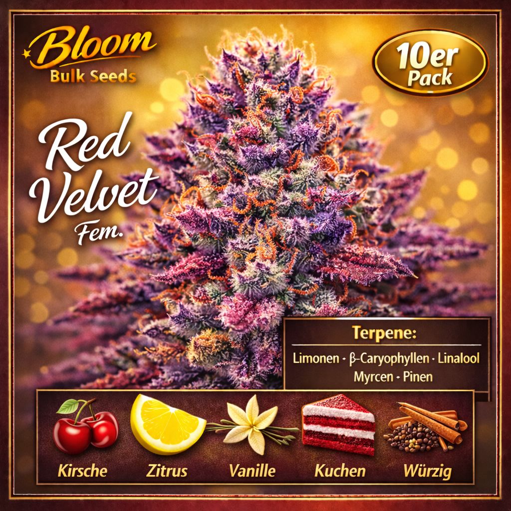 Bloom Bulk Seeds Red Velvet Fem – Ansicht 3