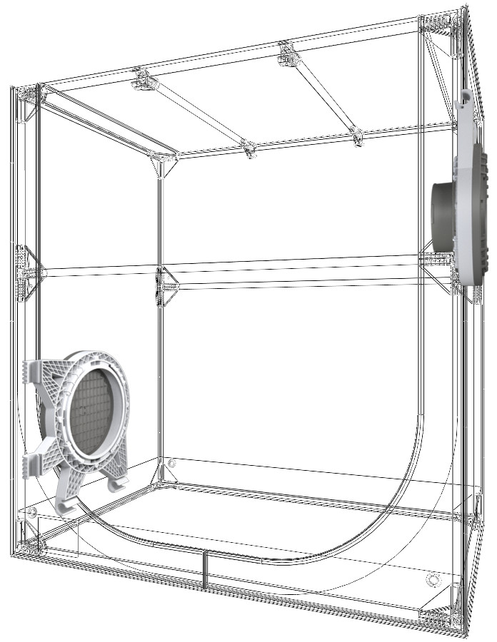 Secret Jardin Dark Propagator 90 Rev.4.0 90x60x98cm – Ansicht 3