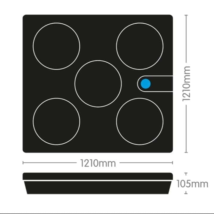 AutoPot Auto5 XL Tray-System mit Garland-Tray 1,2 m und 5 FlexiPot-Töpfen 35 l – Ansicht 2