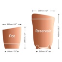 Khloris Bewässerungssystem Starter-Set für 2 Pflanzen (Kupfer) – Ansicht 4