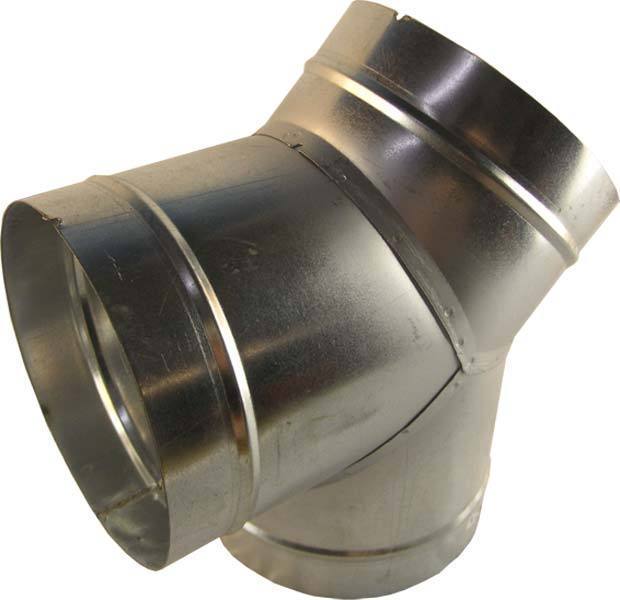Y-Stück Metall Ø160mm – Ansicht 2
