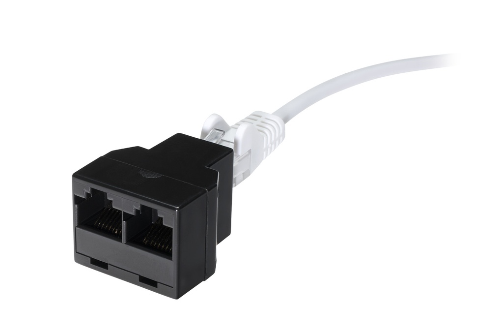 GrowControl RJ45 Kabel Y Verbinder (1x RJ45 Stecker 2xRJ45 Dose) – Ansicht 2