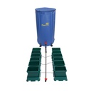 Autopot Komplettsystem, easy2grow 12 (12x 15l Töpfe mit 100 l Flexi-Tank und Schlauch) – Ansicht 2