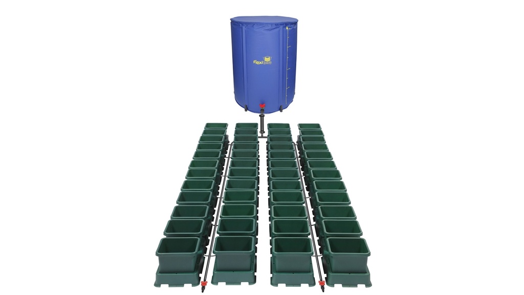 Autopot Komplettsystem, easy2grow 48 (48x 15l Töpfe mit 400 l Flexi-Tank und Schlauch) – Ansicht 2