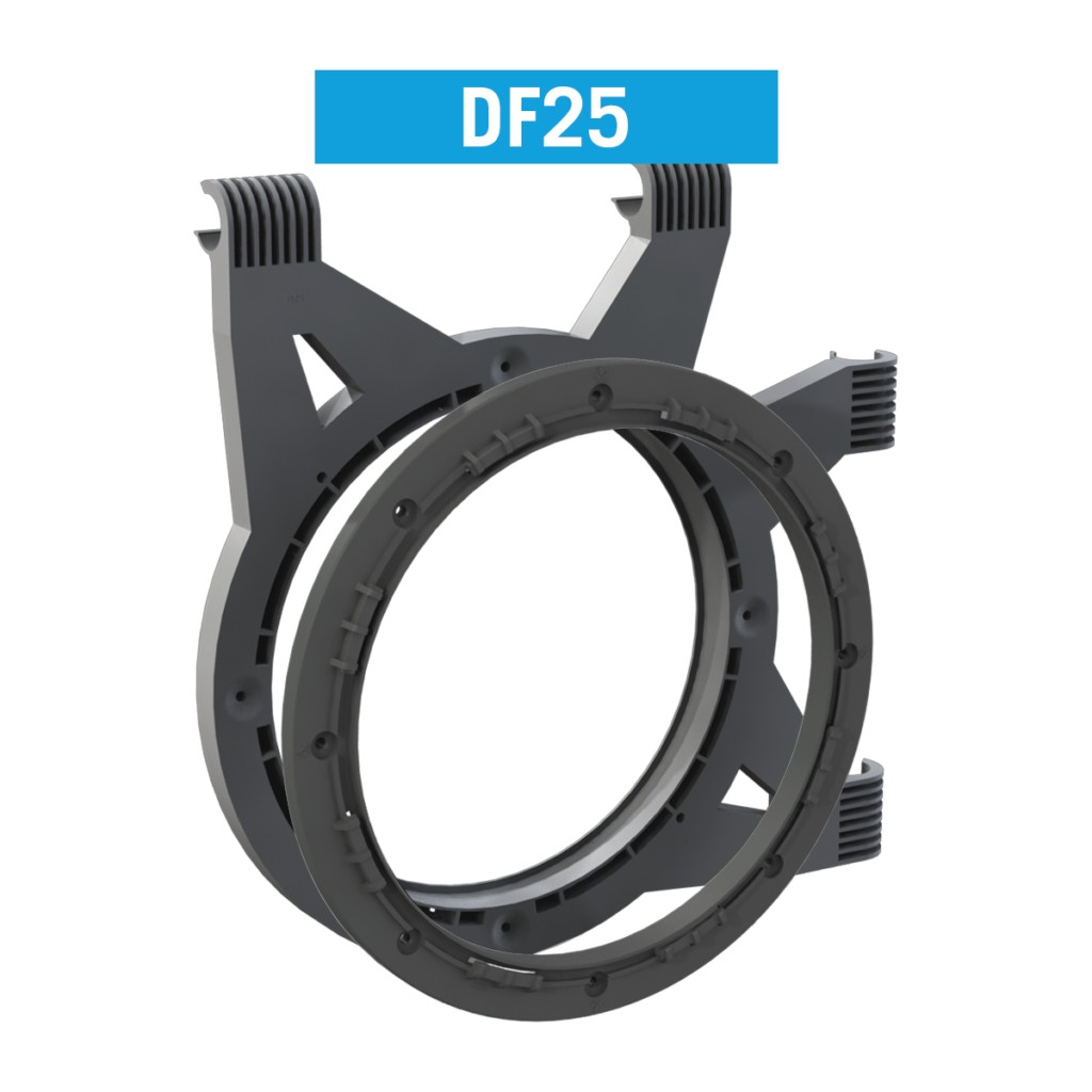 Secret Jardin Ducting Flange Kit für 25mm Stangen inkl Cuttingtool – Ansicht 2