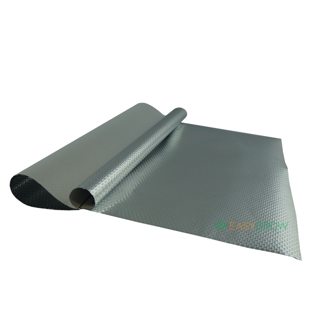 [11834] ECO Diamond Diffusion Silber Weiß Folie 10m Rolle