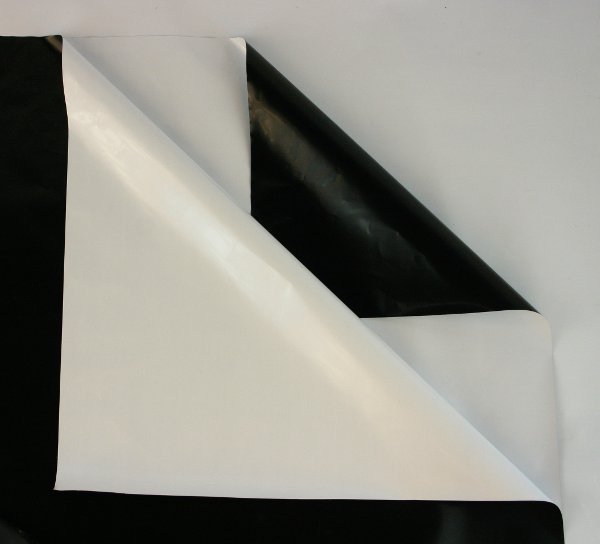 [14511] Schwarz/Weiss Folie 85µm EasyGrow 2m x 10m