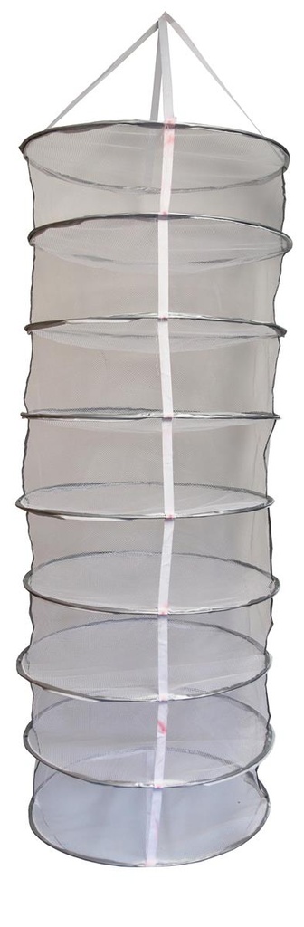 [13362] Trockennetz 8x ø55 cm, Seiten halb geschlossen