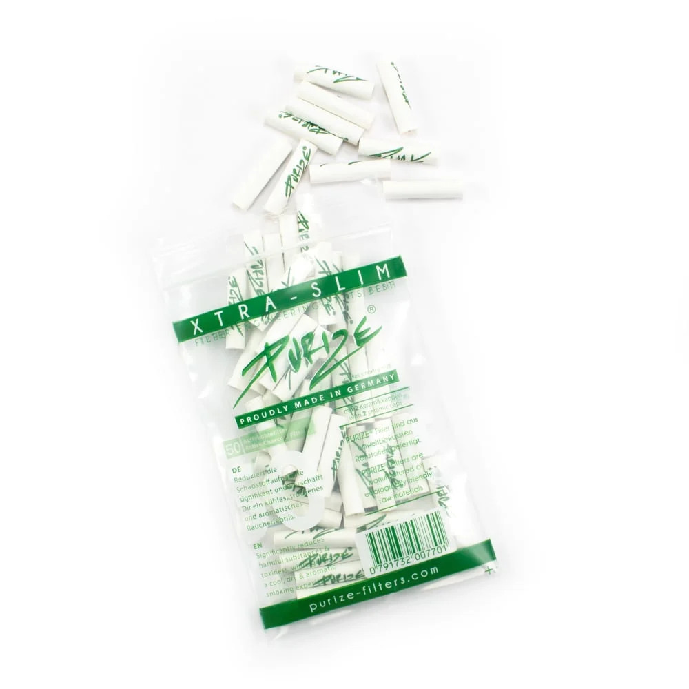 [13991] Purize XTRA Slim Size Aktivkohlefilter 50 Stk.