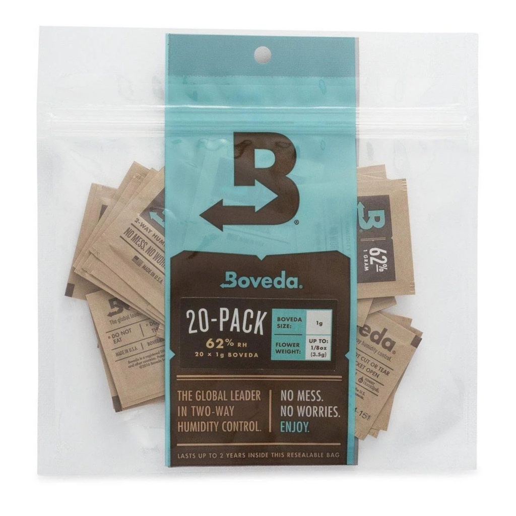 [14773] Boveda Hygro-Pack 62% 1g 20St.