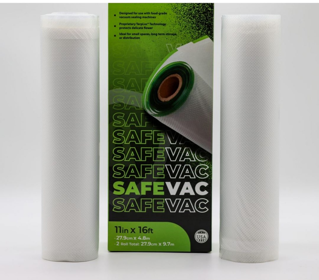 [14871] Grove Bags - TerpLoc SafeVac 2 Stck. 4,8m x 28cm