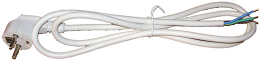 [13314] Netzstecker mit Stromkabel 3-polig 0,75mm²