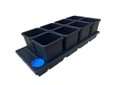 AutoPot Auto8 Tray-System mit 8 Töpfen